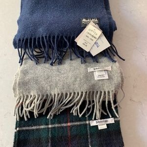 Men's wool scarves